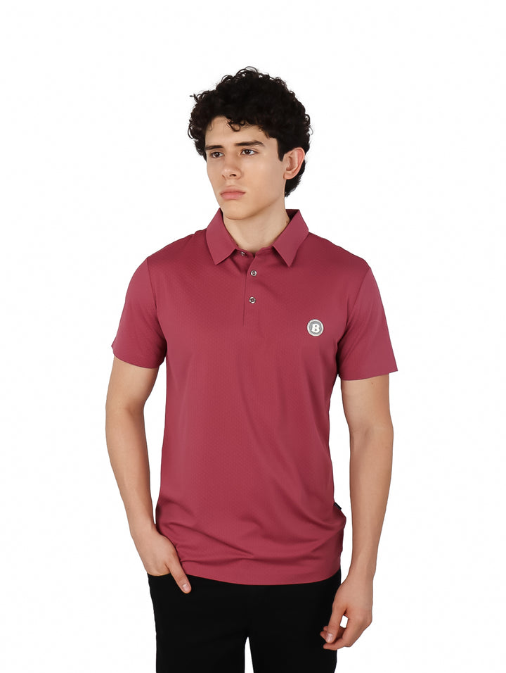 Playera Polo Barabas Color Dusty Pink