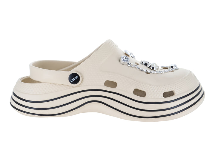 Sandalias LazyCozy Beige para Mujer