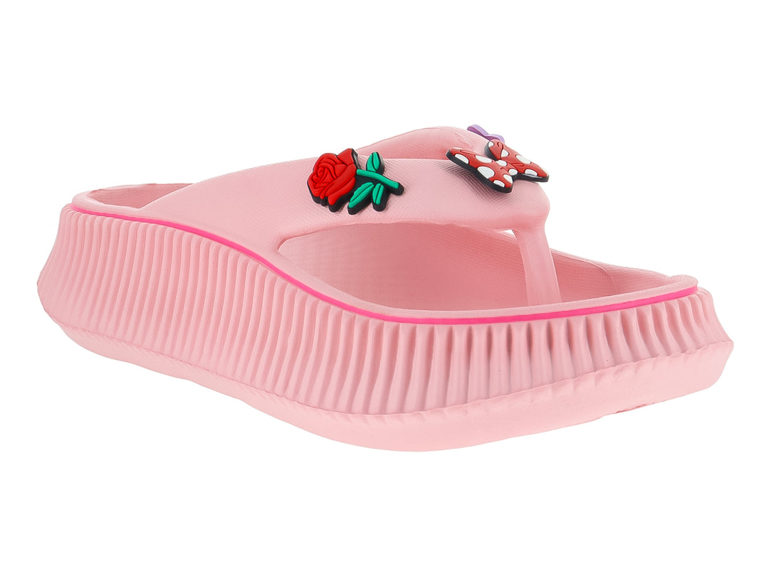 Sandalias LAZYCOZY Coral para Mujer