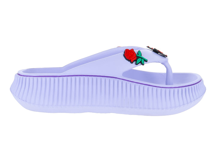Sandalias LAZYCOZY Lila para Mujer