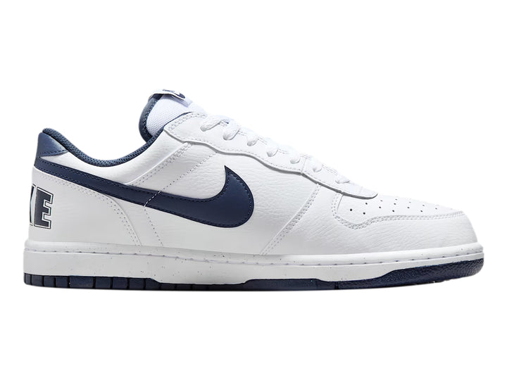 Tenis Nike Big Nike Low Blanco y Azul Marino para Hombre