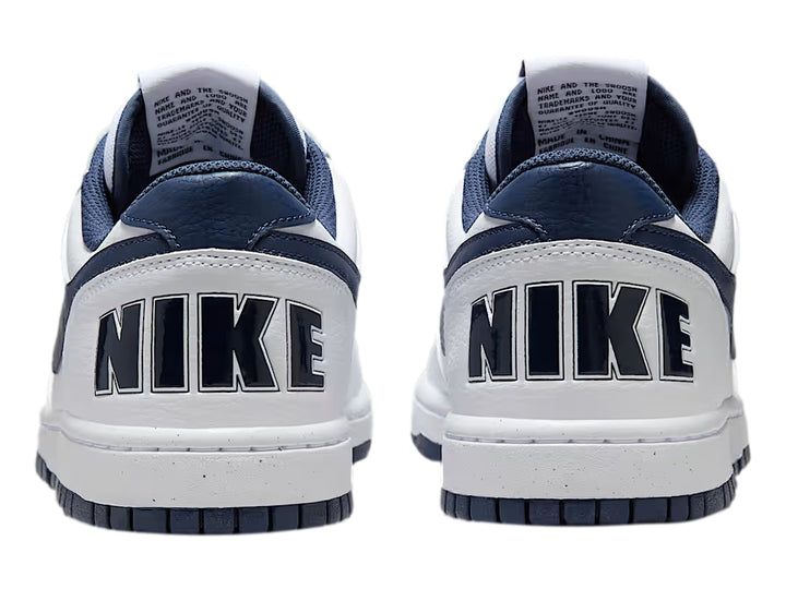 Tenis Nike Big Nike Low Blanco y Azul Marino para Hombre