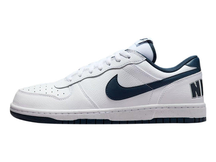 Tenis Nike Big Nike Low Blanco y Azul Marino para Hombre