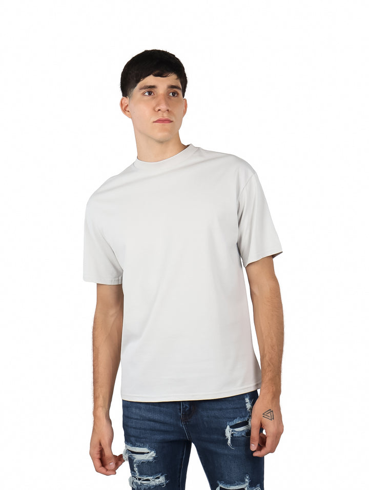Playera Moda Pritex Oversize Gris