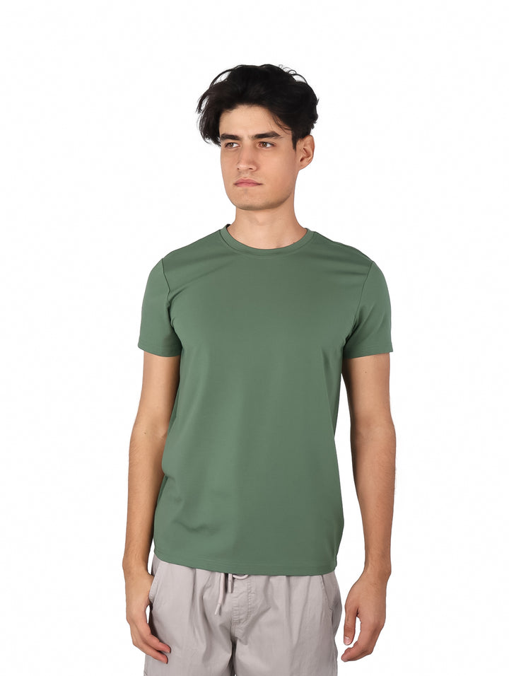 Playera Moda Pritex Verde Militar para Hombre