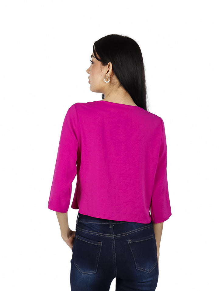 Blusa Juliana Favela Rosa Nazareno para Mujer