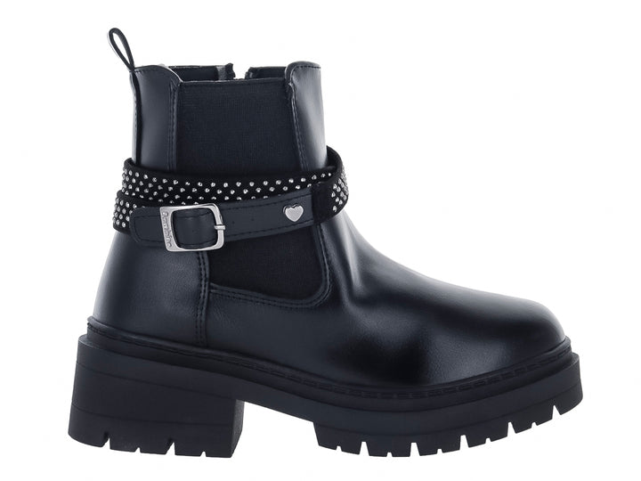 Botines Teen Bambino Negro para Niña