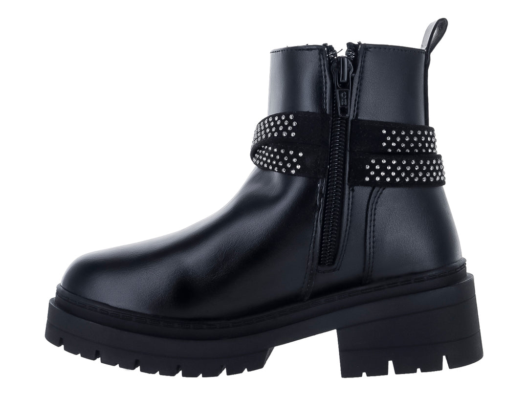 Botines Teen Bambino Negro para Niña