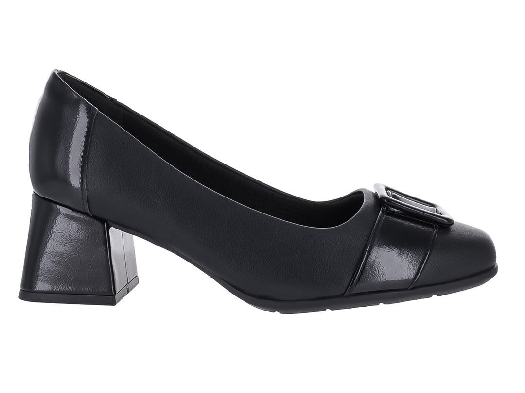 Zapatos de Tacón Cuadrado Piccadilly Negro para Mujer