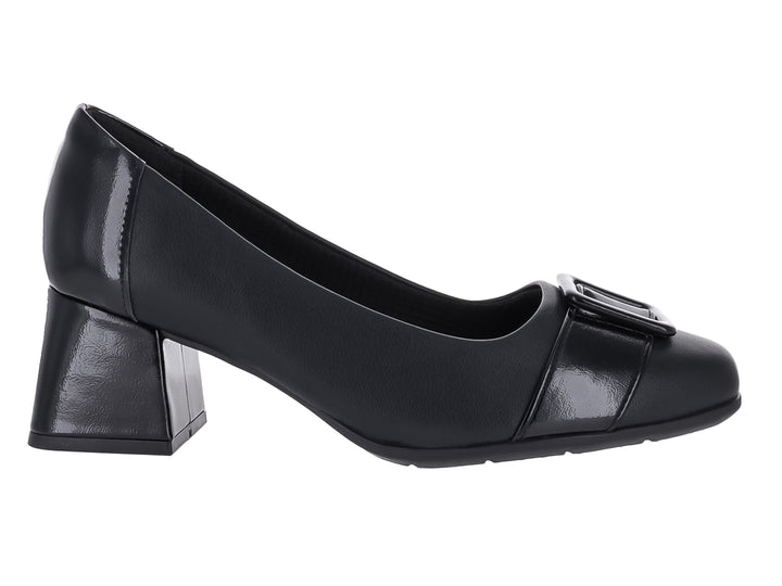 Zapatos de Tacón Cuadrado Piccadilly Negro para Mujer