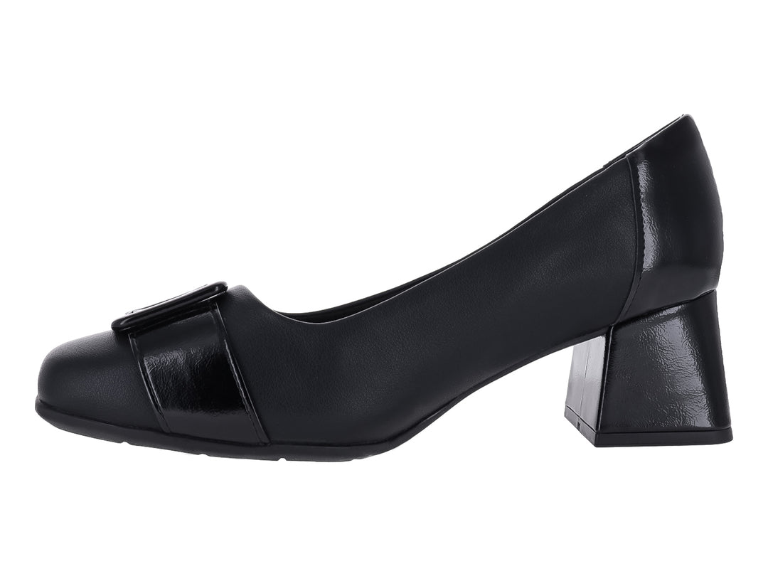 Zapatos de Tacón Cuadrado Piccadilly Negro para Mujer