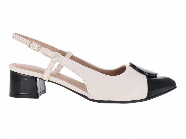 Zapatillas Piccadilly Bicolor Blanco y Negro para Mujer
