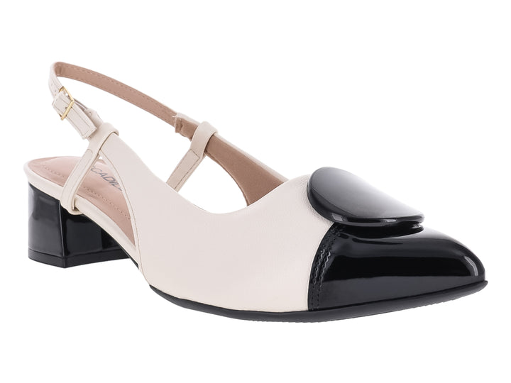 Zapatillas Piccadilly Bicolor Blanco y Negro para Mujer