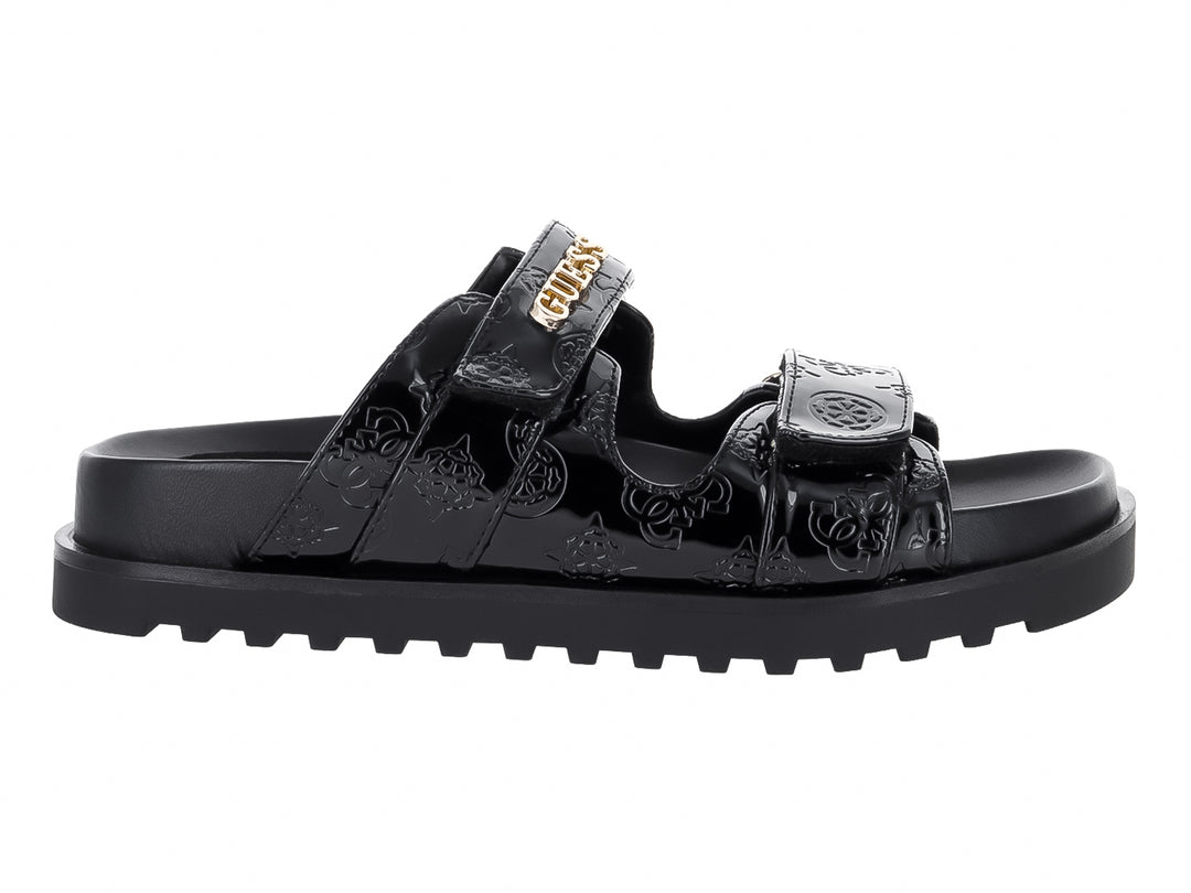 Sandalias Guess Plataforma Negro para Mujer