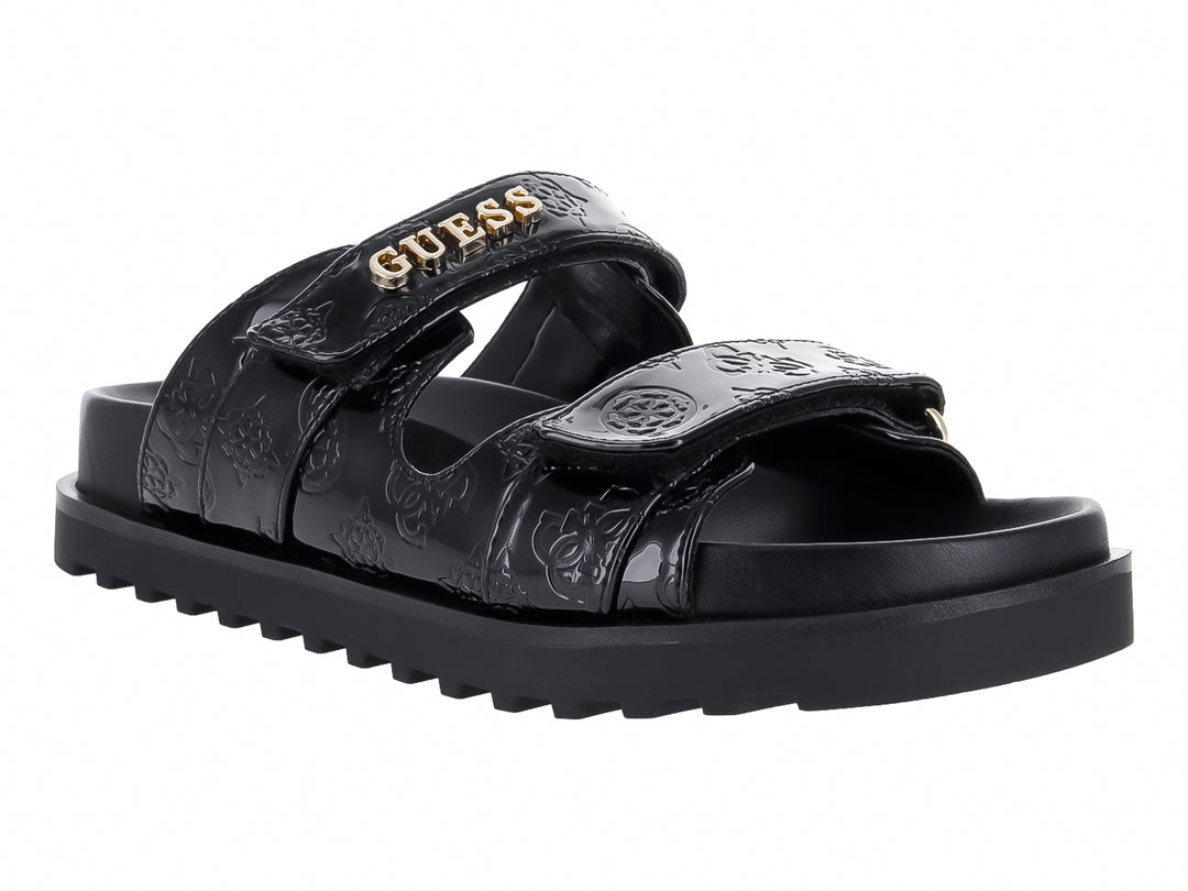 Sandalias Guess Plataforma Negro para Mujer