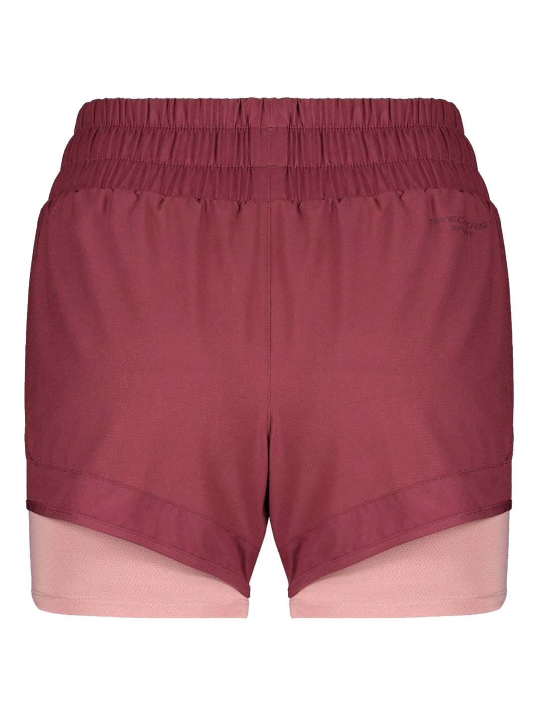 Short Deportivo Skechers Rosa Oscuro para Mujer