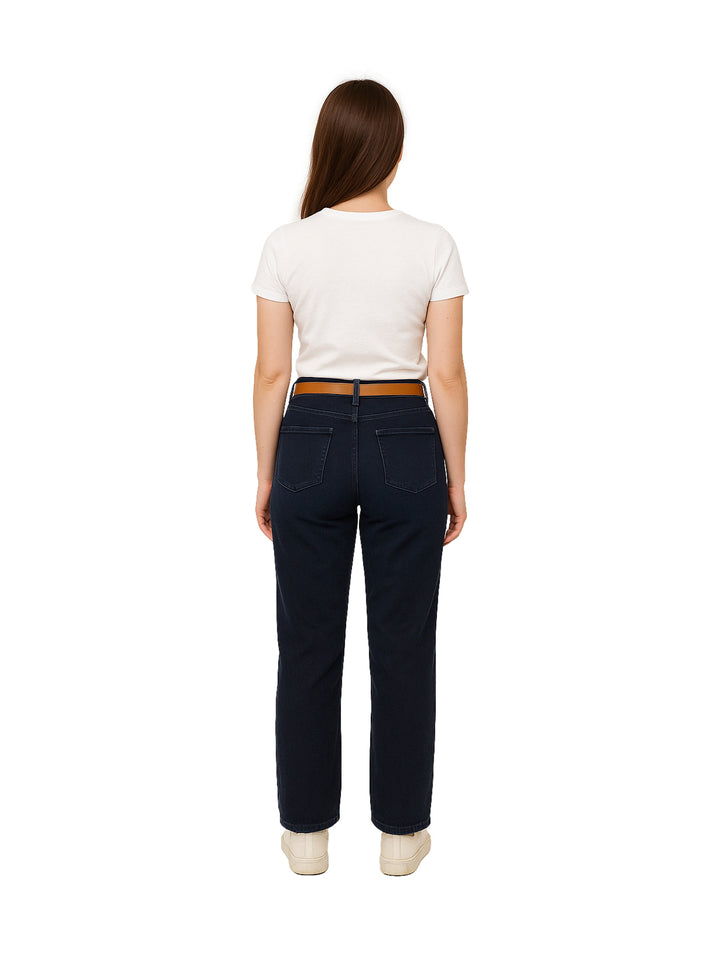 Pantalón de Mezclilla NYD Jeans Azul Oscuro para Mujer