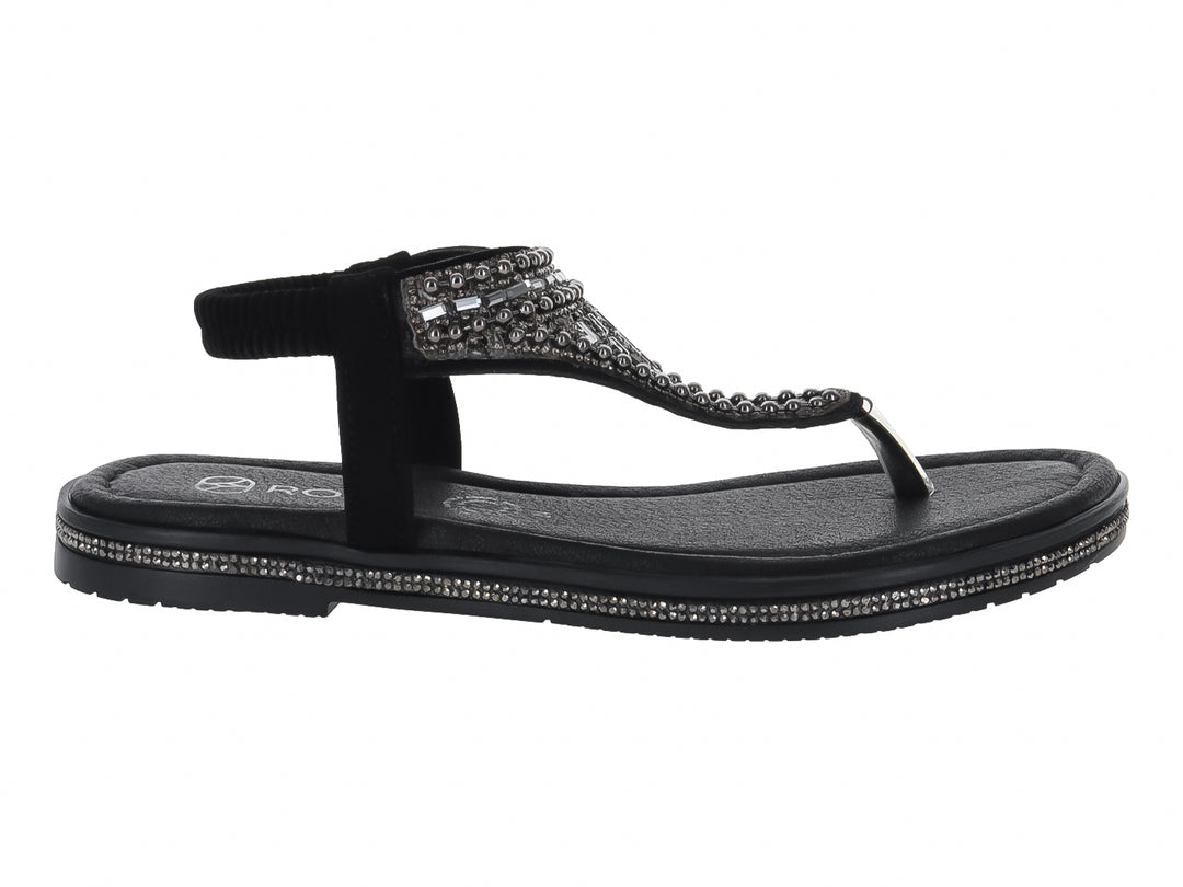 Sandalias ROZE Negro para Mujer