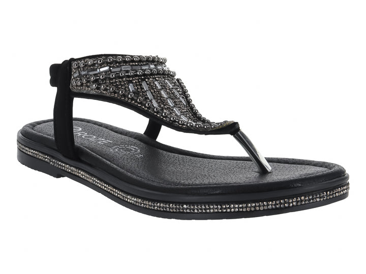 Sandalias ROZE Negro para Mujer