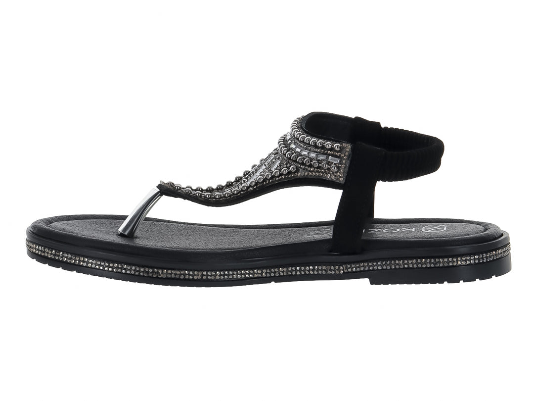 Sandalias ROZE Negro para Mujer