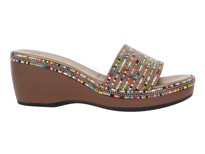 Sandalias Roze Multicolor para Mujer