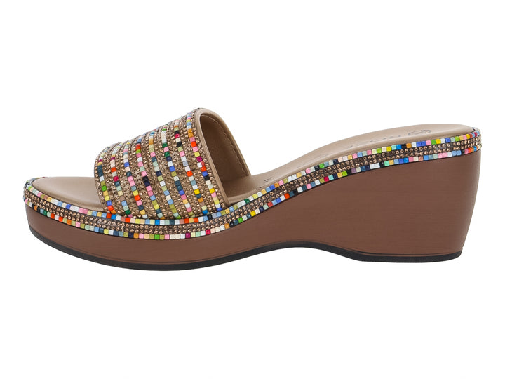 Sandalias Roze Multicolor para Mujer