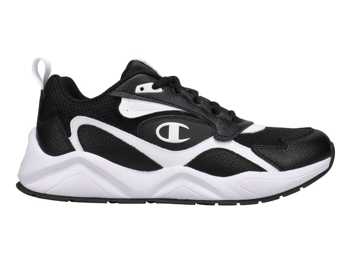 Tenis Champion Negro con Blanco para Hombre
