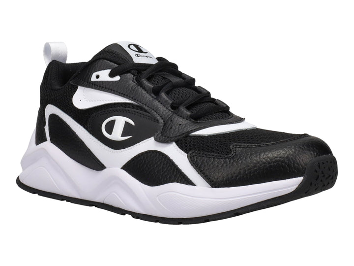 Tenis Champion Negro con Blanco para Hombre