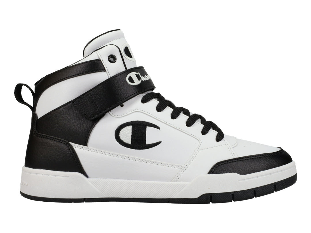 Tenis Champion Arena Power Hi Blanco y Negro para Hombre