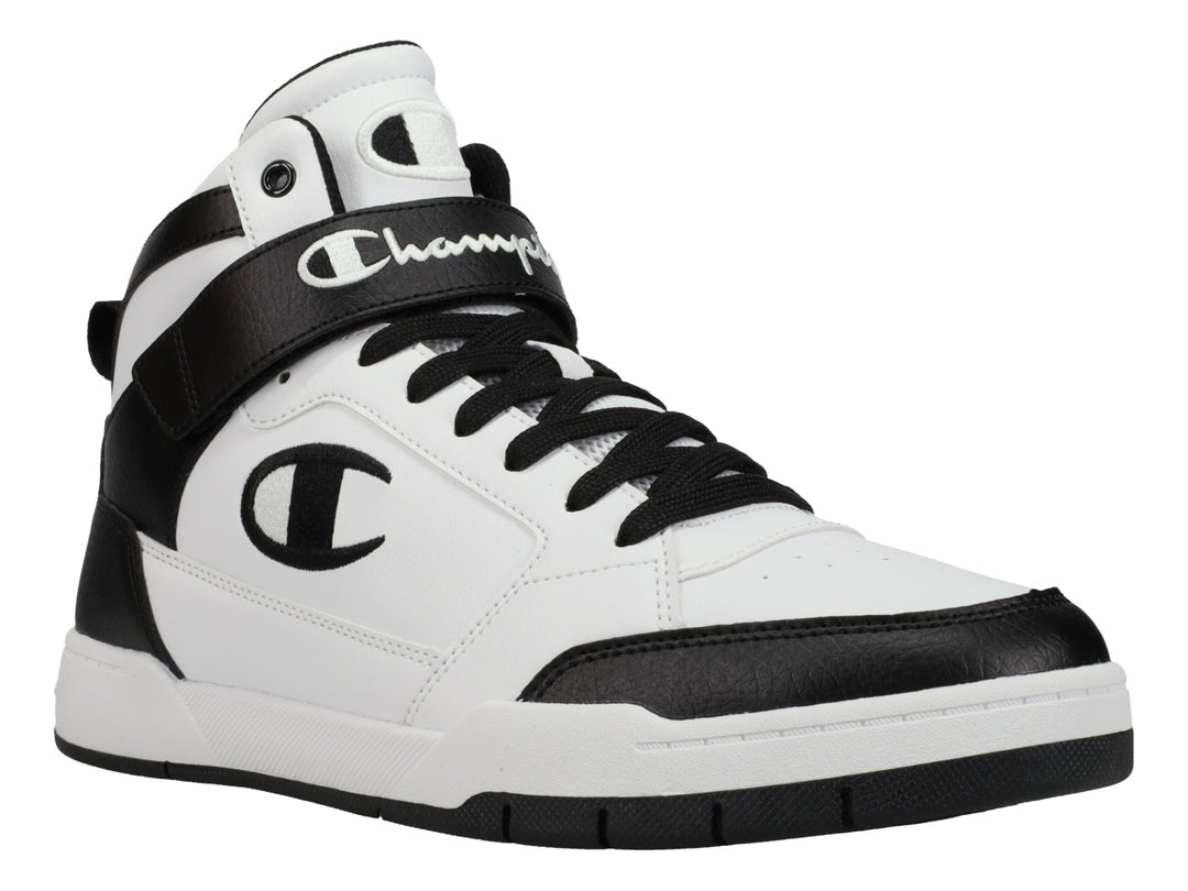Tenis Champion Arena Power Hi Blanco y Negro para Hombre