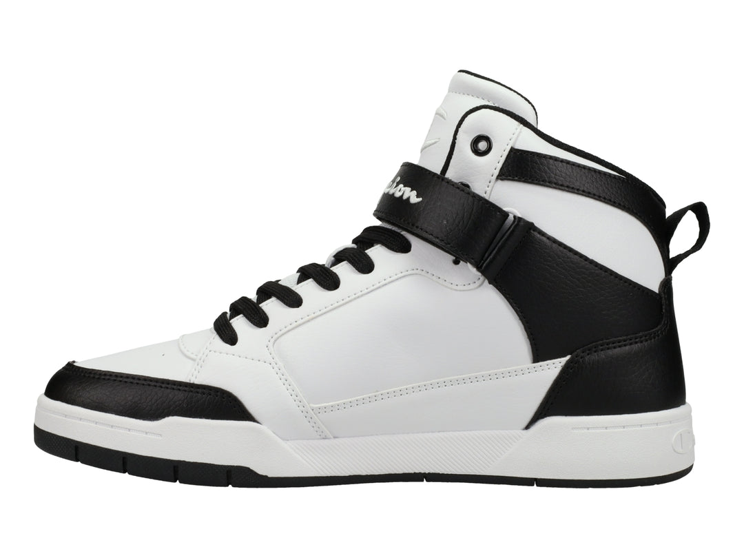 Tenis Champion Arena Power Hi Blanco y Negro para Hombre