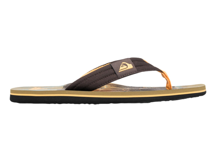 Sandalias Quiksilver Molokai Layback II Marrón para Hombre