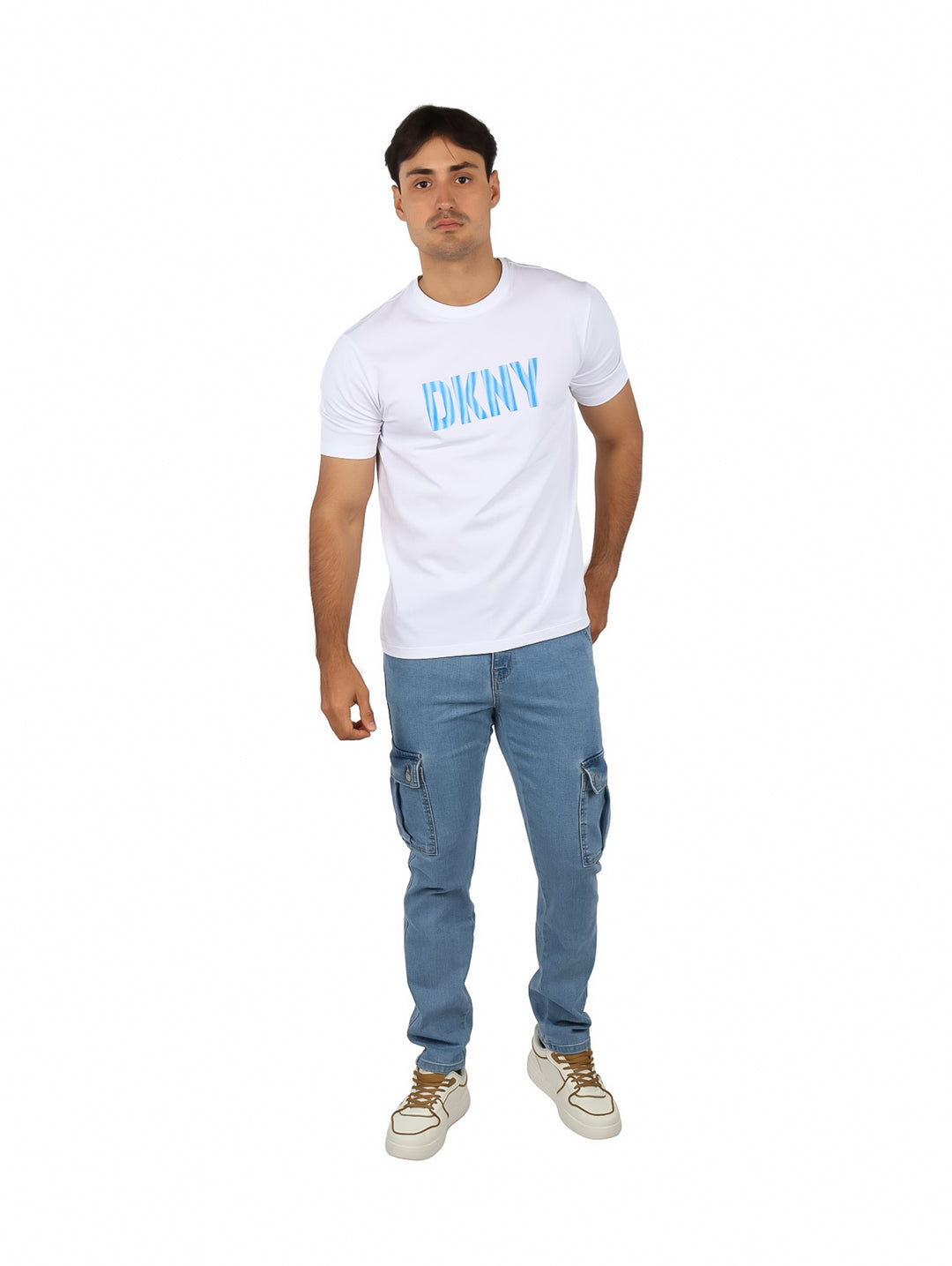 Playera DKNY Blanco para Hombre