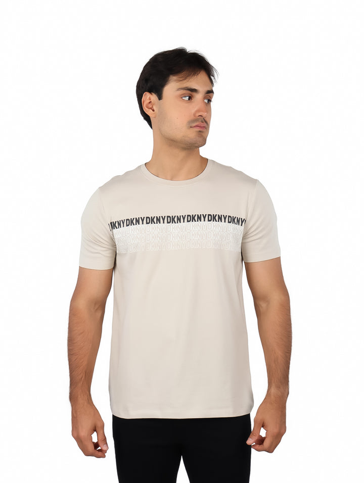 Playera DKNY Color Beige para Hombre