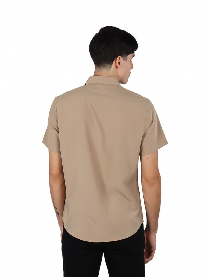 Camisa DKNY Color Tan para Hombre