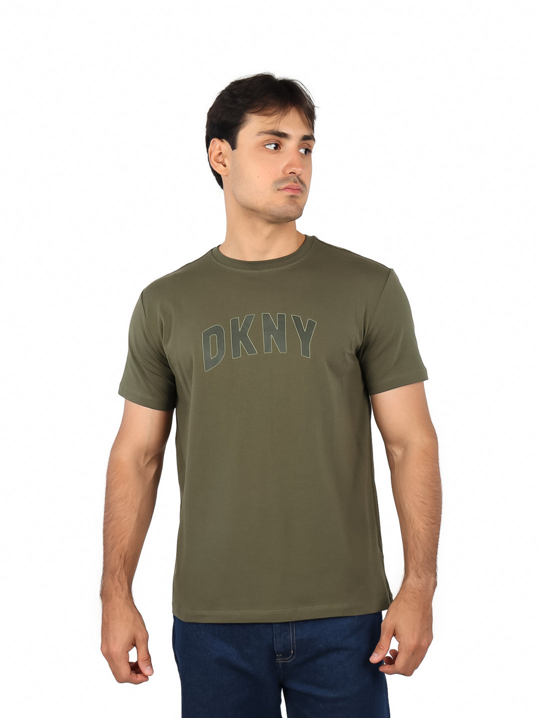 Playera DKNY Color Verde para Hombre