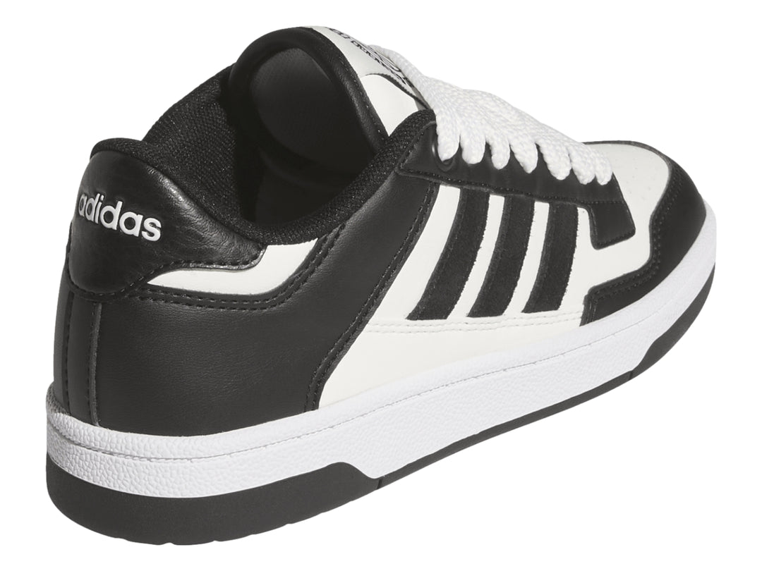 Tenis Adidas Rapid Court Low Negro y Blanco para Niño