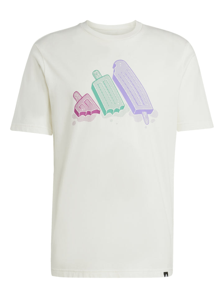 Playera Adidas Lounge Ice Blanca para Hombre