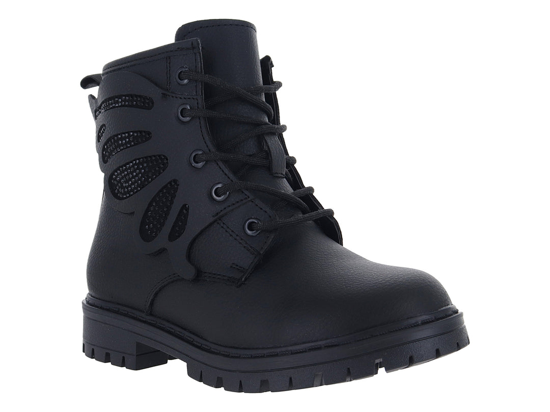 Botas Militares VAVITO Negro para Nina