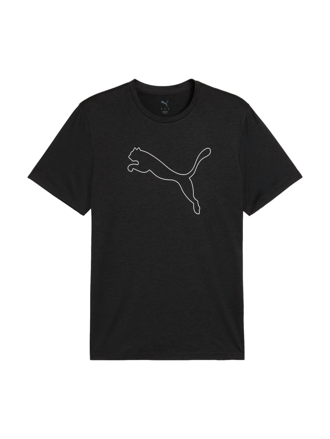 Playera Puma Essential Heather Cat Negro para Hombre
