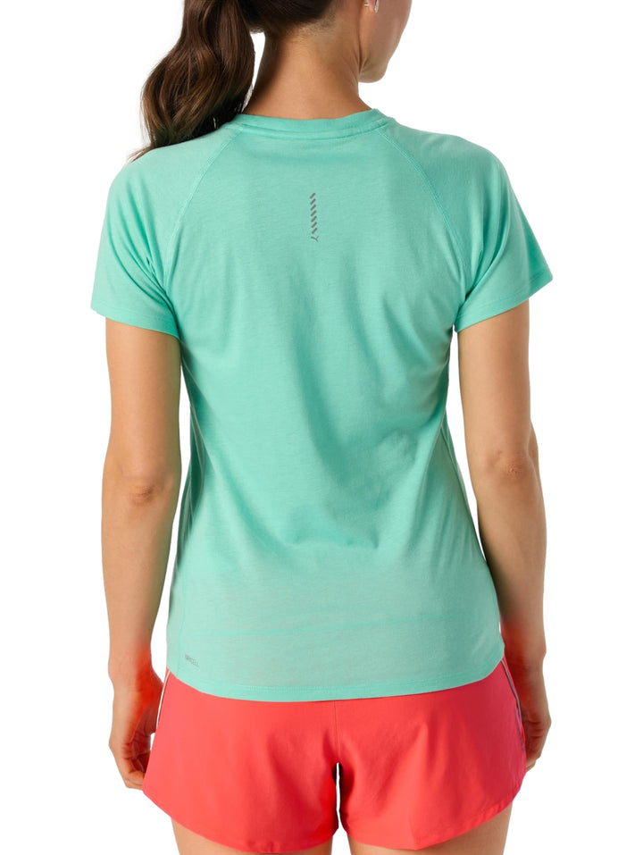 Playera PUMA Run Velocity Color Aquatic para Mujer