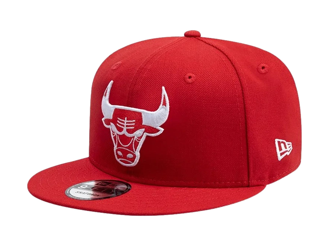 Gorra New Era Chicago Bulls Rojo para Hombre