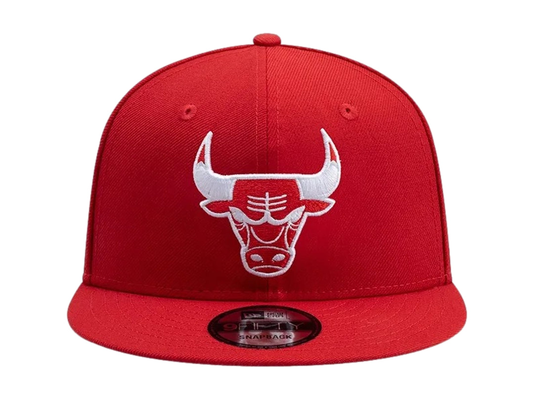 Gorra New Era Chicago Bulls Rojo para Hombre