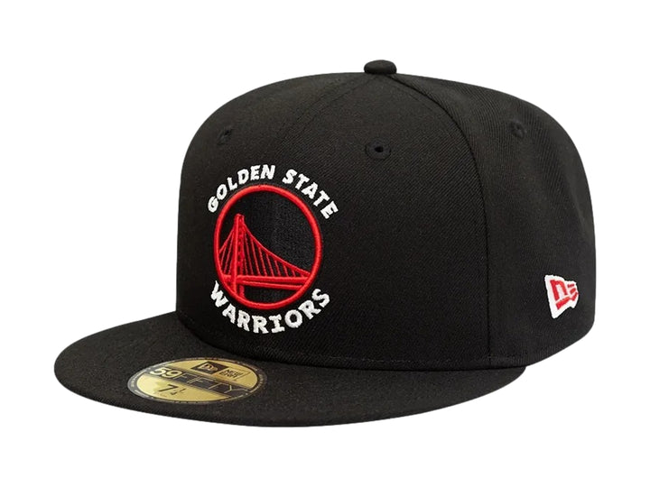 Gorra New Era Golden State Warriors Negro/Rojo para Hombre