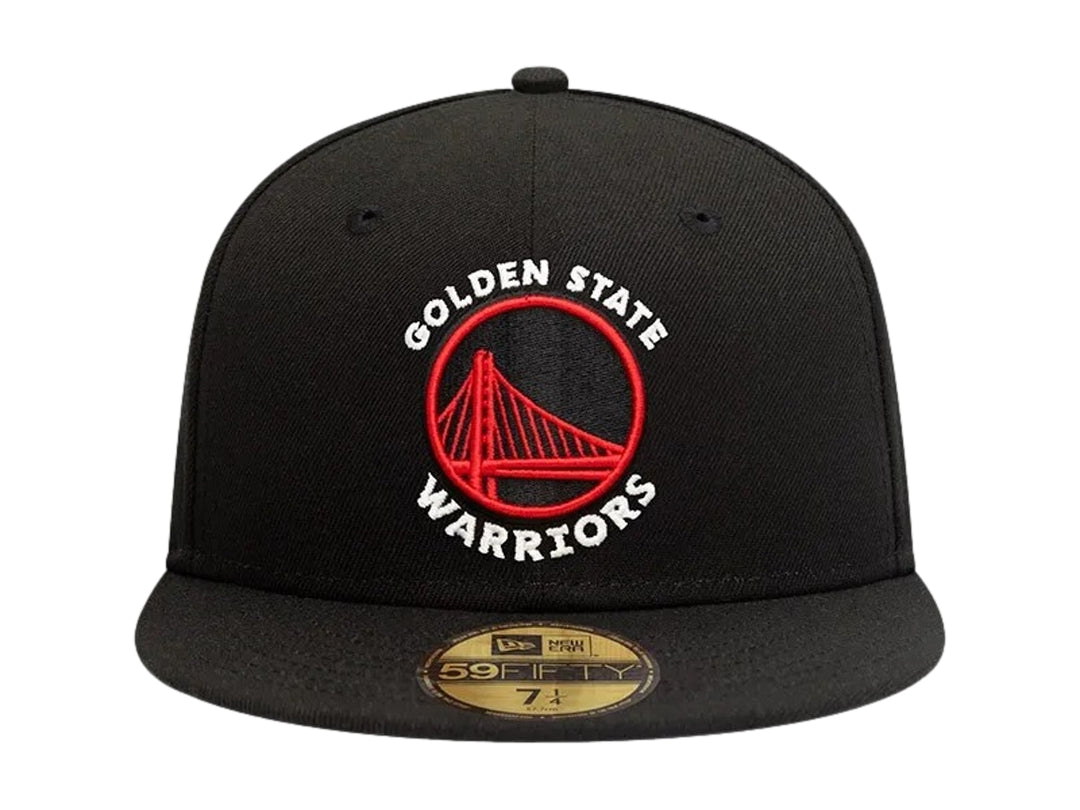 Gorra New Era Golden State Warriors Negro/Rojo para Hombre