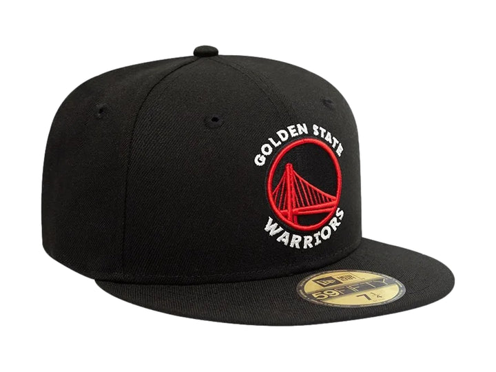 Gorra New Era Golden State Warriors Negro/Rojo para Hombre