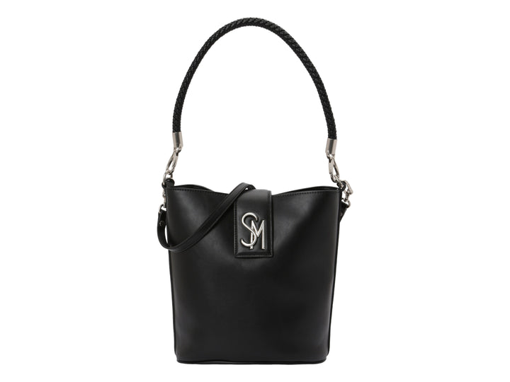 Bolsa Steve Madden Barrie Negro Plata para Mujer