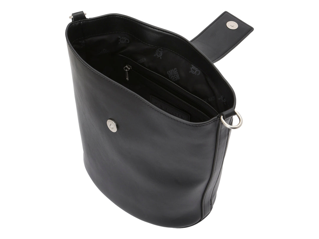 Bolsa Steve Madden Barrie Negro Plata para Mujer