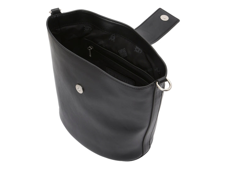 Bolsa Steve Madden Barrie Negro Plata para Mujer