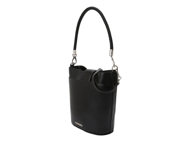 Bolsa Steve Madden Barrie Negro Plata para Mujer